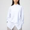 Women’s Stand Collar Shirt | Long Sleeve