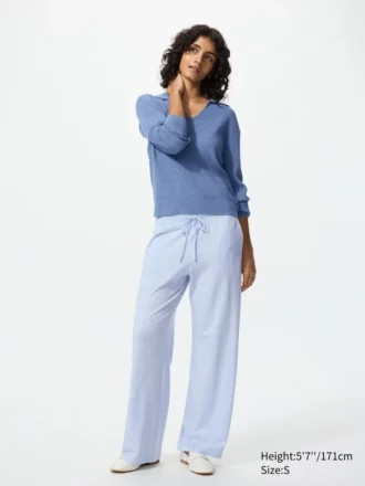 Women’s Stretch Jersey Easy Pants | Cotton Blend