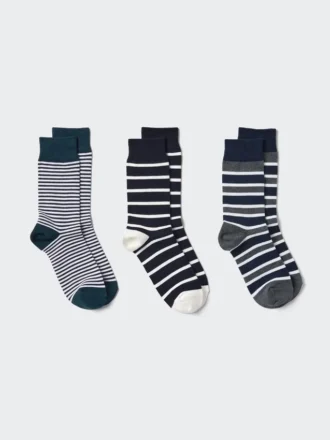 Women’s Striped Socks | 3 Pairs