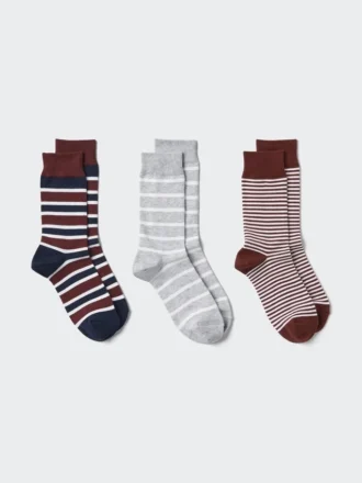Women’s Striped Socks | 3 Pairs