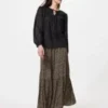 Women’s Tiered Maxi Skirt | Printed Women’s Tiered Maxi Skirt | Printed