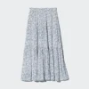 Women’s Tiered Maxi Skirt | Printed