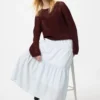 Women’s Tiered Maxi Skirt | Stripe