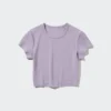 Women’s Ultra Stretch Airism Cropped T-Shirt