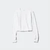 Women’s Ultra Stretch Airism Cropped T-Shirt | Long Sleeve
