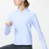 Women’s Ultra Stretch Airism Uv Protection Full-Zip Hoodie