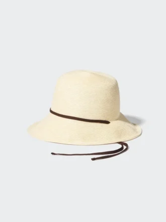 Women’s Uv Protection Adjustable Paper Braid Hat