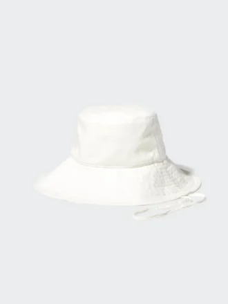 Women’s Uv Protection Cotton Linen Wide Brim Hat