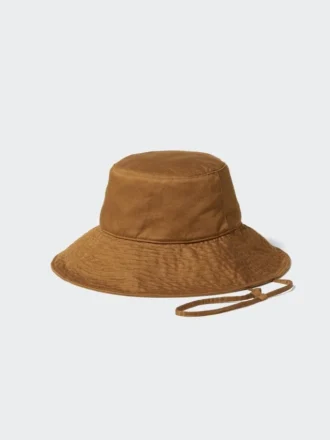 Women’s Uv Protection Cotton Linen Wide Brim Hat