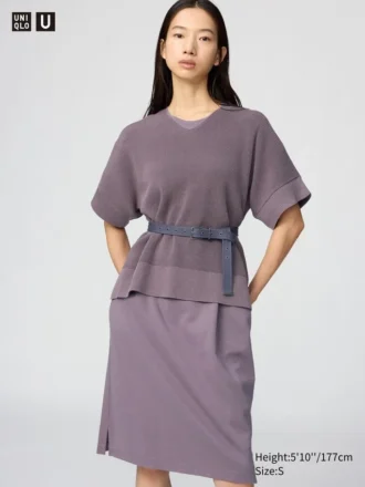 Women’s V-Neck Sweater | Short Sleeve