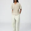 Women’s V-Neck Sweater | Short Sleeve