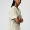 Women’s V-Neck Sweater | Short Sleeve
