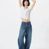 Women’s Waffle Full Open Mini T-Shirt | Pattern