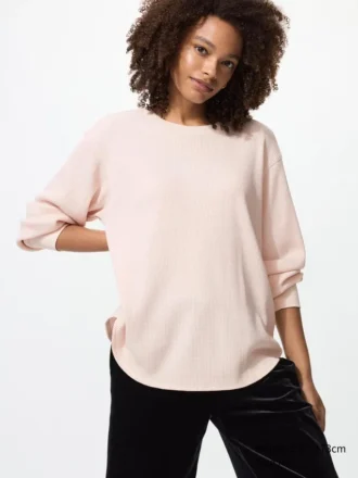 Women’s Waffle T-Shirt | Long-Sleeve