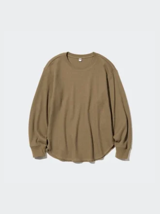 Women’s Waffle T-Shirt | Long-Sleeve