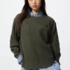 Women’s Waffle T-Shirt | Long-Sleeve