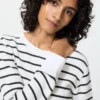 Women’s Waffle T-Shirt | Striped