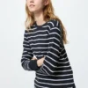Women’s Waffle T-Shirt | Striped