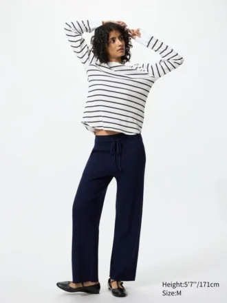 Women’s Waffle T-Shirt | Striped