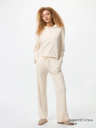Women’s Washable Knit Cable Hoodie