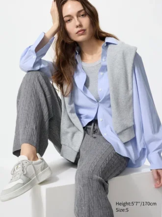 Women’s Washable Knit Cable Pants