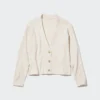 Women’s Washable Knit Ribbed Cardigan