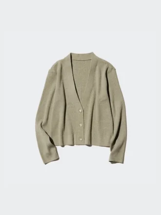Women’s Washable Knit Ribbed Cardigan
