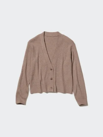 Women’s Washable Knit Ribbed Cardigan