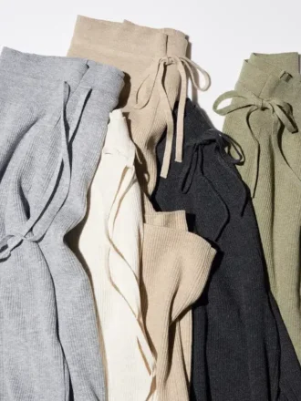 Women’s Washable Knit Ribbed Pants