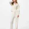 Women’s Washable Knit Ribbed Polo Sweater