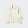 Women’s Washable Knit Ribbed Polo Sweater