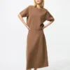Women’s Washable Milano Ribbed Flare Skirt