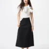 Women’s Washable Milano Ribbed Flare Skirt