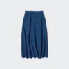 Women’s Washable Milano Ribbed Flare Skirt