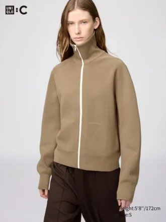 Women’s Washable Milano Ribbed Full-Zip Cardigan