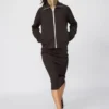 Women’s Washable Milano Ribbed Skirt