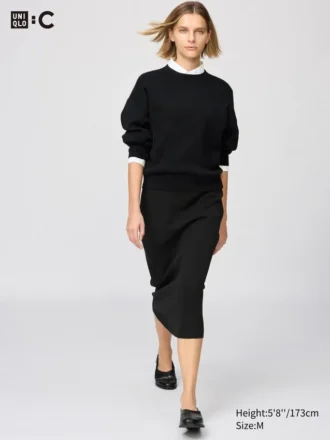 Women’s Washable Milano Ribbed Skirt