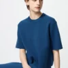 Women’s Washable Milano Ribbed Sweater | Short Sleeve