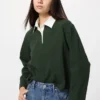 Women’s Washed Cotton Polo Shirt