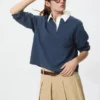 Women’s Washed Cotton Polo Shirt