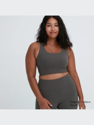 Women’s Wireless Bra (Active, Square Neck)