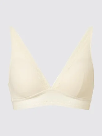 Women’s Wireless Bra (Plunging Relax, Lace)