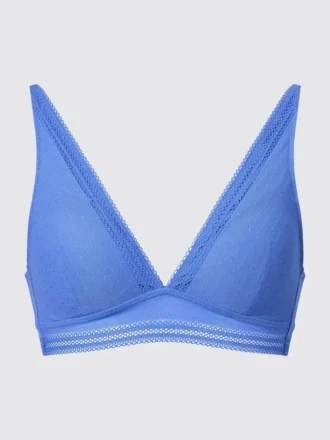 Women’s Wireless Bra (Plunging Relax, Lace)