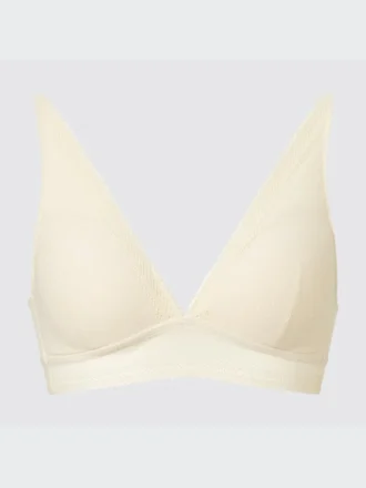 Women’s Wireless Bra (Plunging Relax, Lace)
